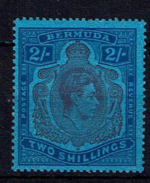 Image of Bermuda SG 116cf LMM British Commonwealth Stamp